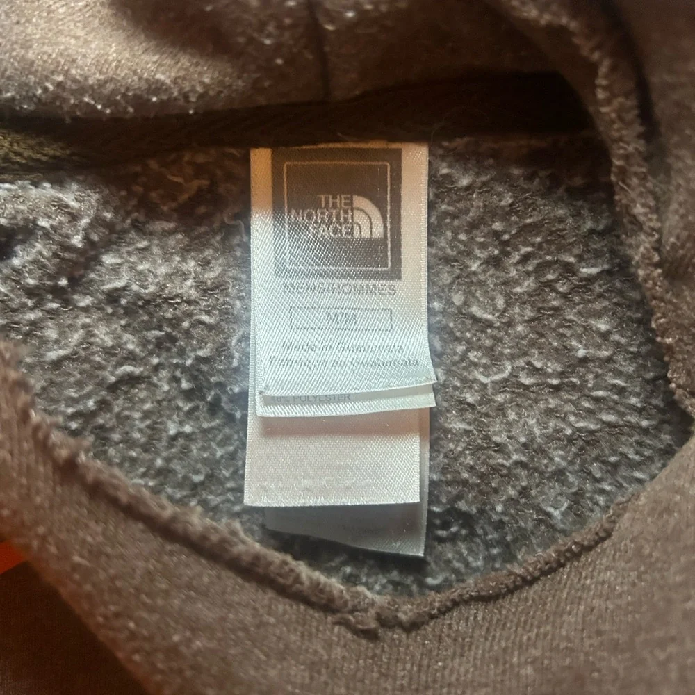 The North Face Brown Sweatshirt Hoodie Classic Design